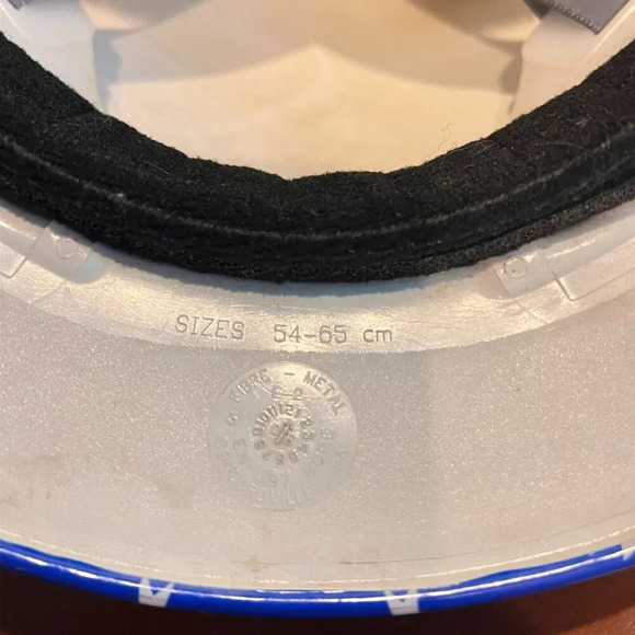 Fibre Metal Men Blue Red 3-R Action Gear Hard Hat Eagle USA Flag Graphic - Picture 6 of 9